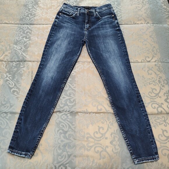 Silver Jeans Co. Calley skinny jeans, Excellent used condition, size 28 - Picture 1 of 5